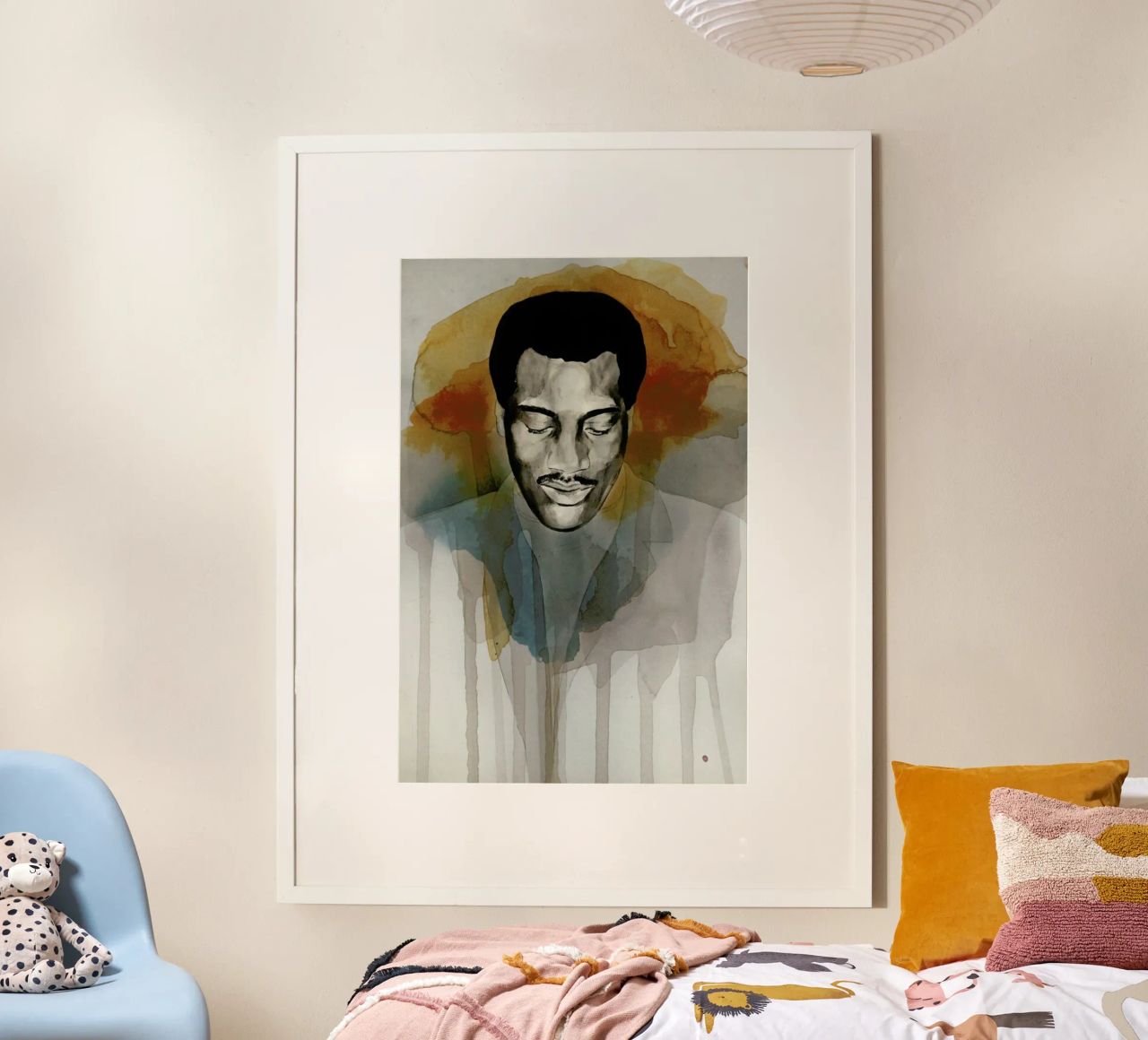 Otis Redding Poster von David Diehl