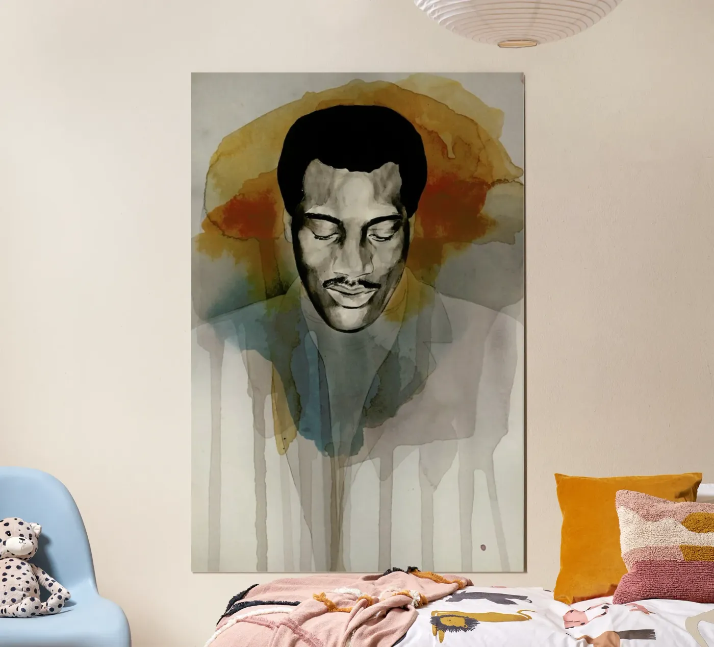 Otis Redding poster van David Diehl