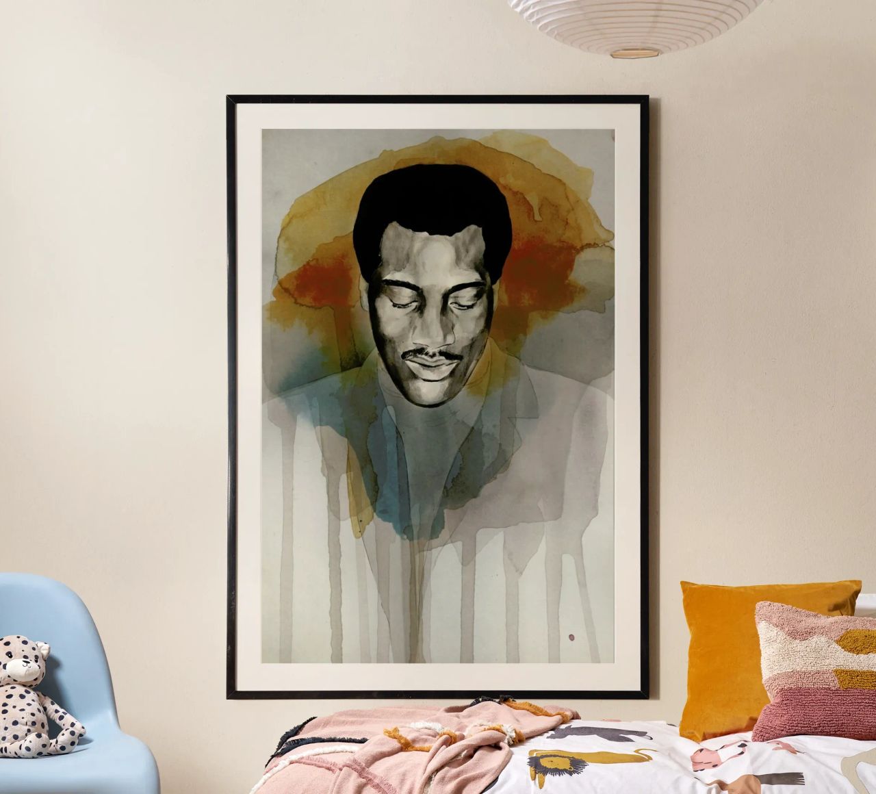Otis Redding Poster von David Diehl
