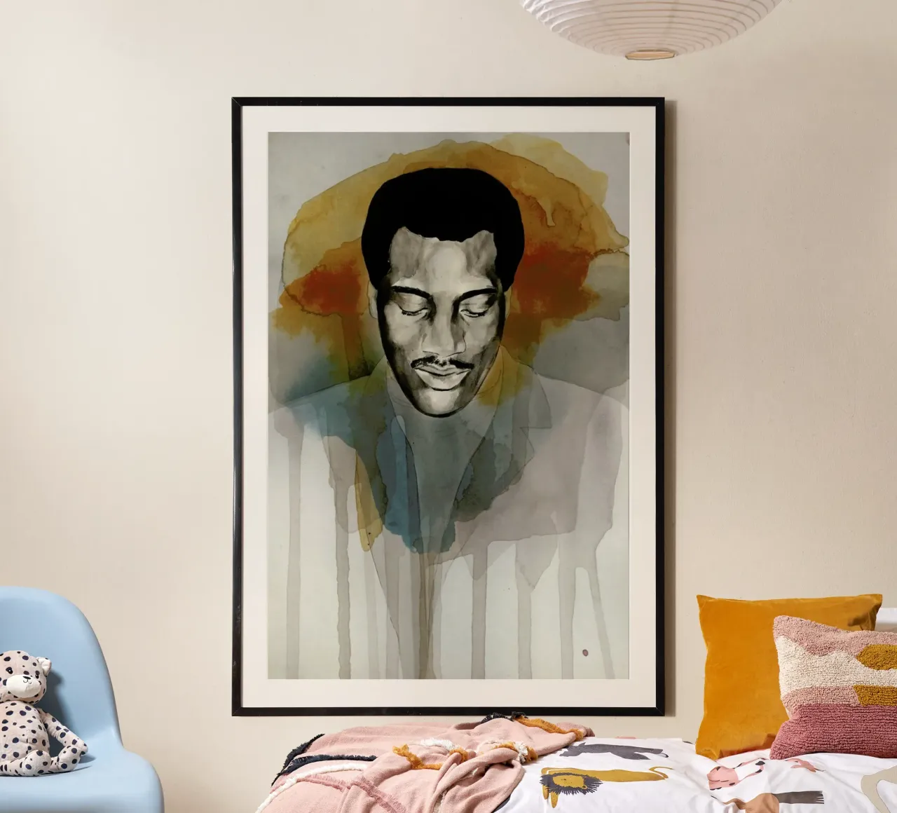 Otis Redding carta hahnemühle da David Diehl