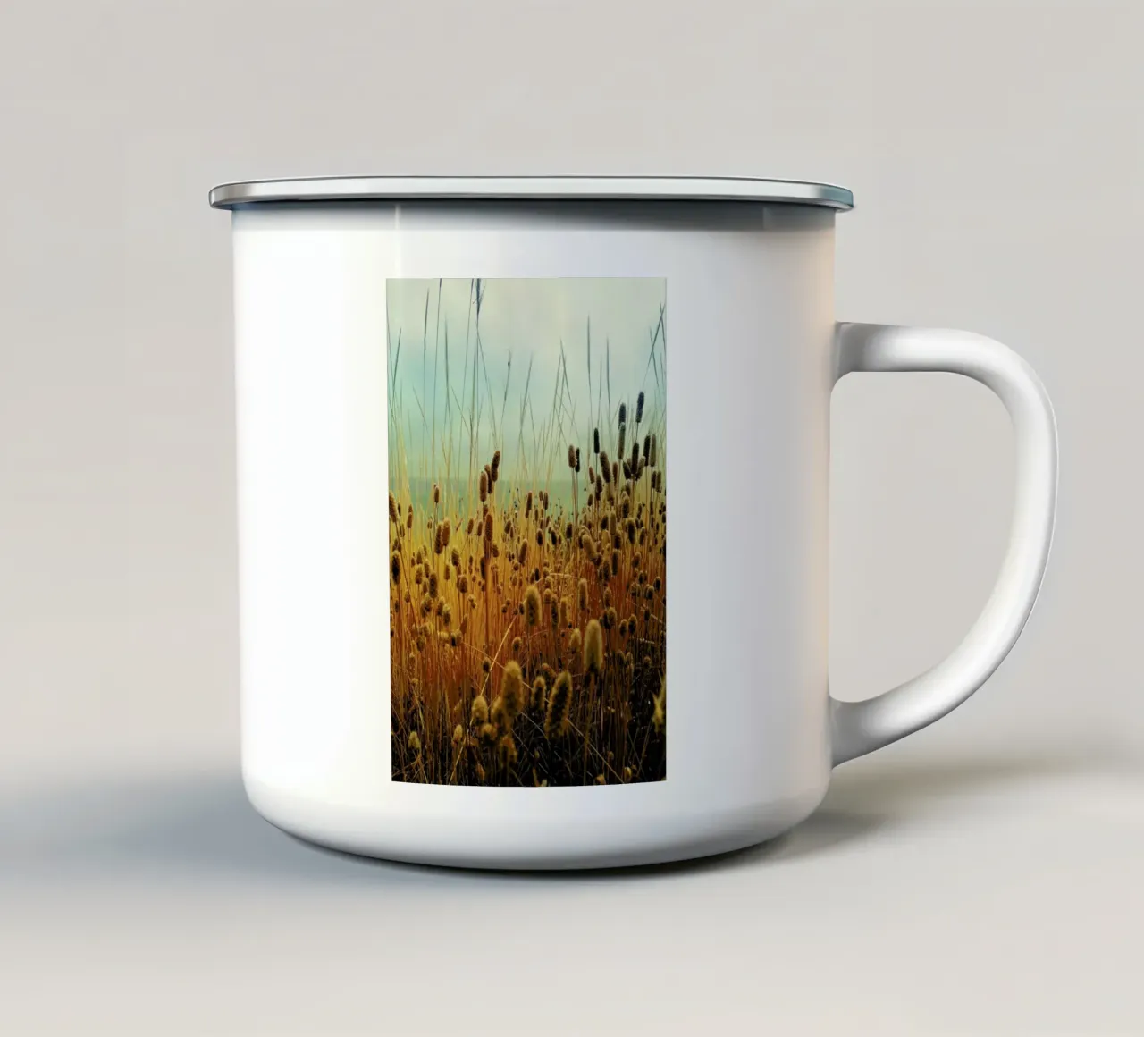 Golden Hours tazza in smalto da Angelo Cerantola