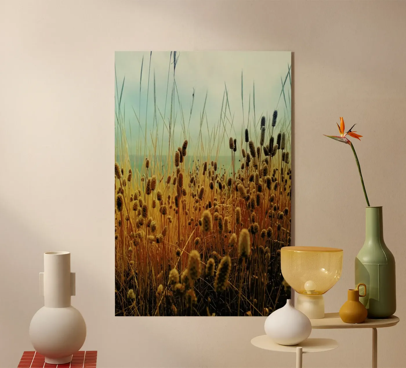 Golden Hours acryl van Angelo Cerantola