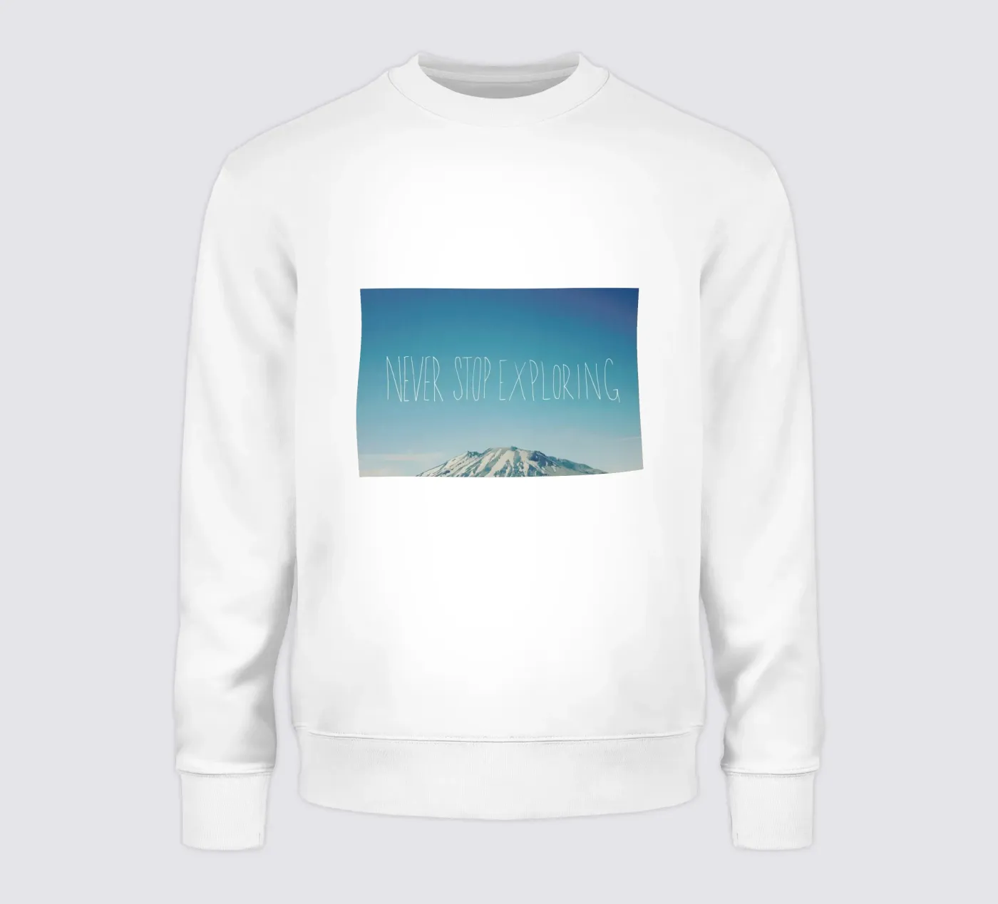 Never Stop Exploring sweat de Leah Flores