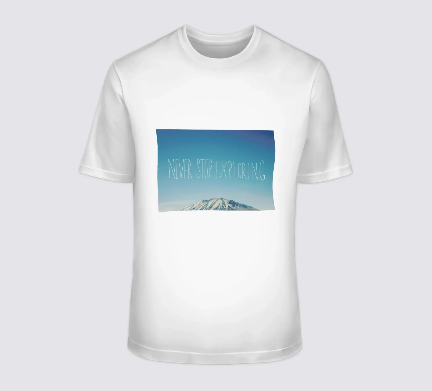 Never Stop Exploring t-shirt da Leah Flores
