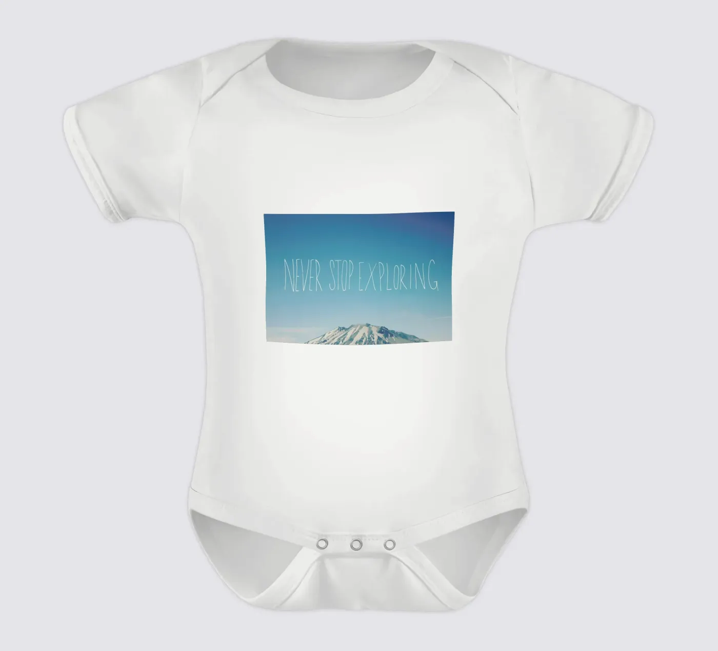 Never Stop Exploring body bébé de Leah Flores