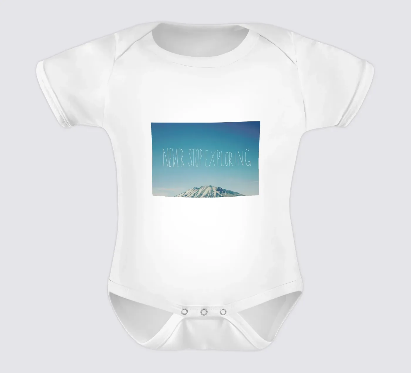Never Stop Exploring body bébé de Leah Flores