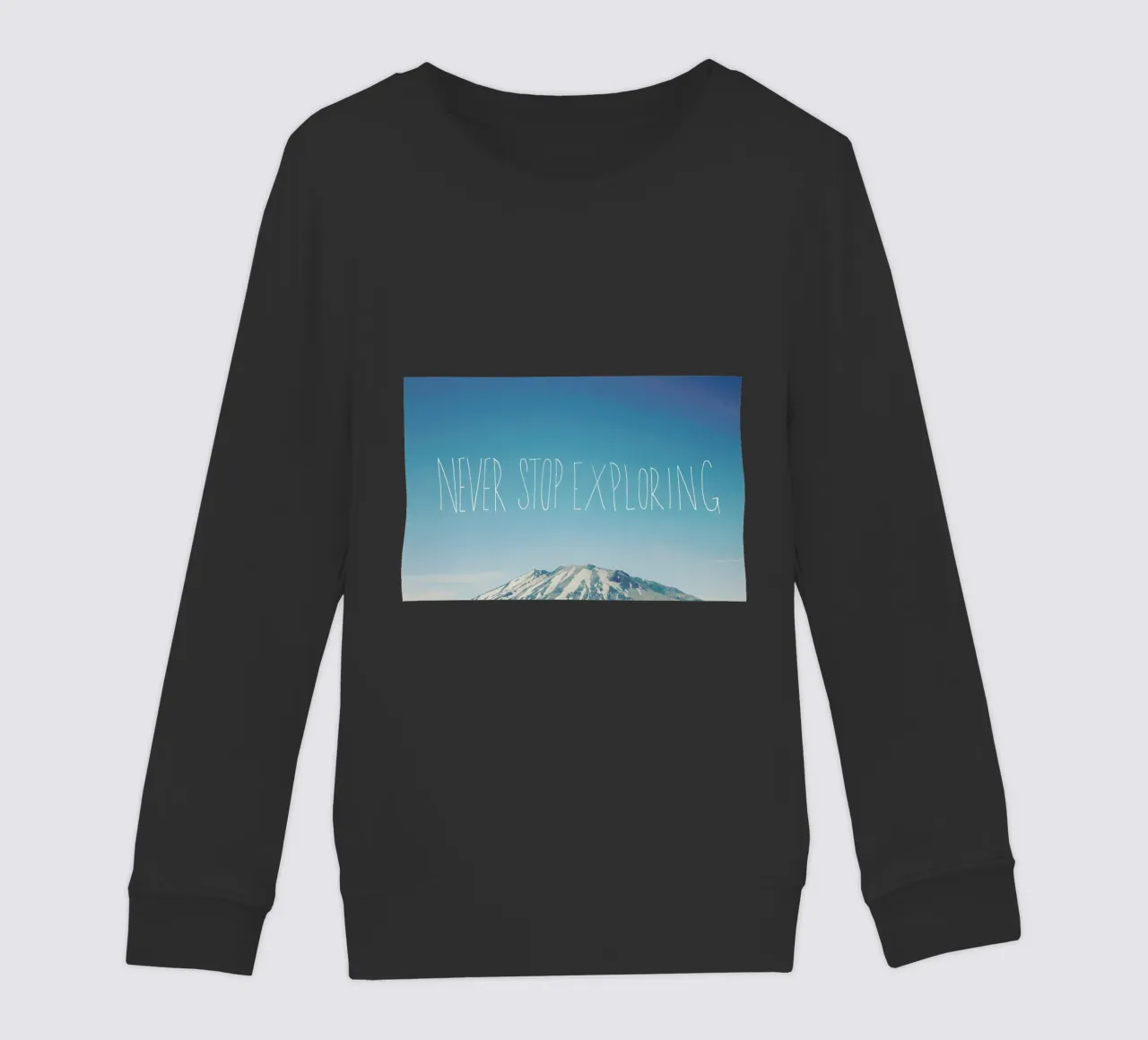 Never Stop Exploring felpa bambino da Leah Flores