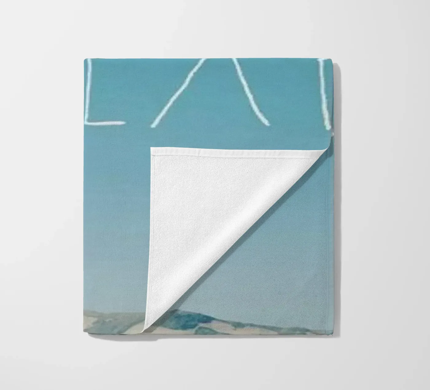 Never Stop Exploring strandhanddoek van Leah Flores