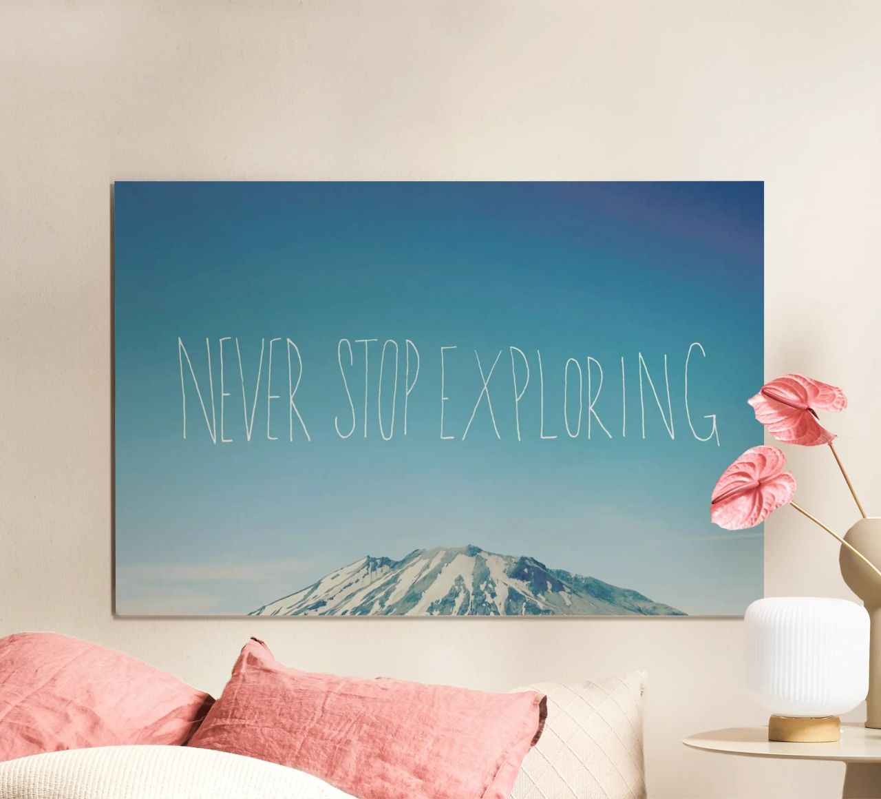 Never Stop Exploring carta hahnemühle da Leah Flores