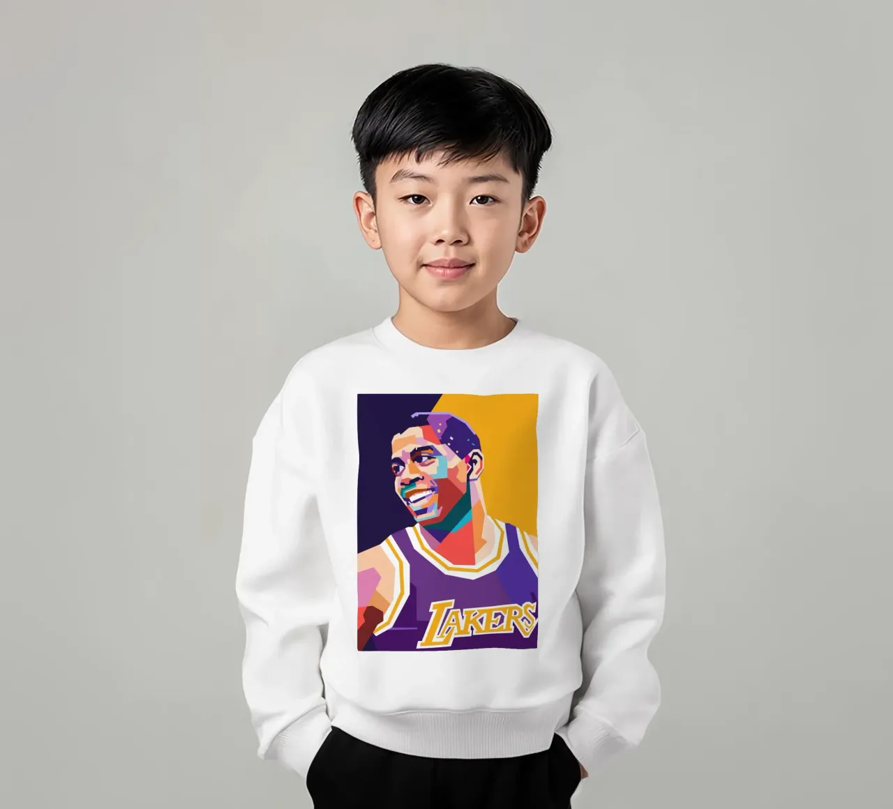 Magic Johnson, giocatore di basket felpa bambino da Hantamrata