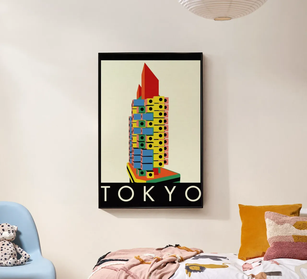 Tokyo Capsule Tower plexiglass da Rosi Feist