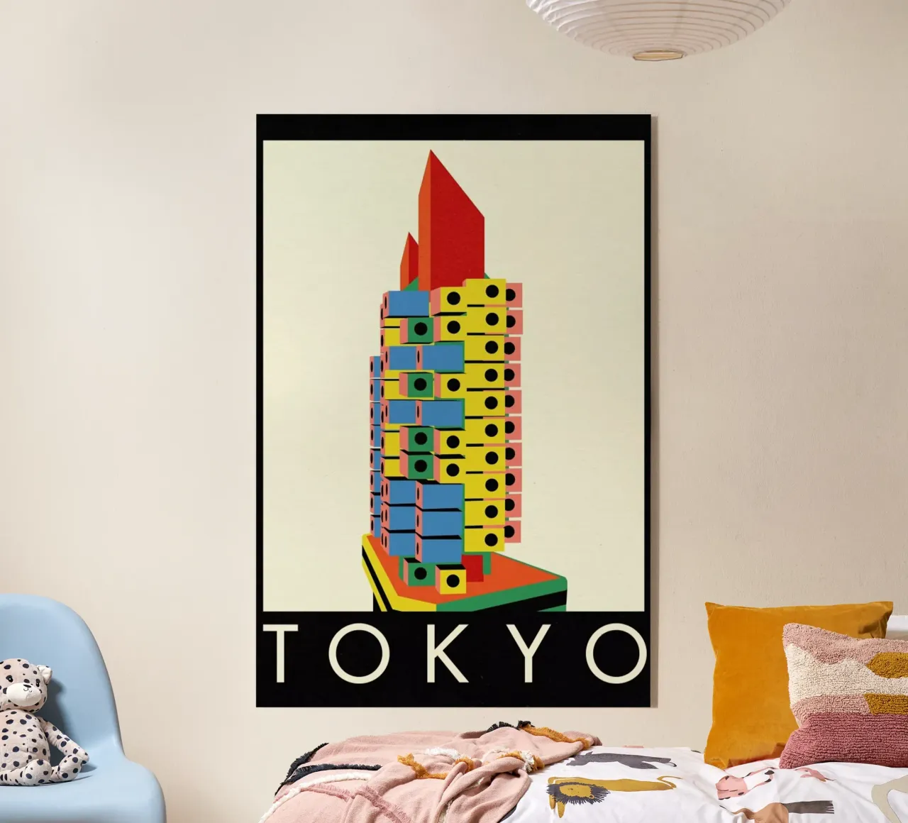 Tokyo Capsule Tower plexiglass da Rosi Feist