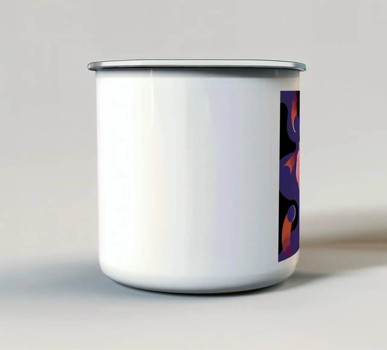Geminis Soul tazza in smalto da Kika illu