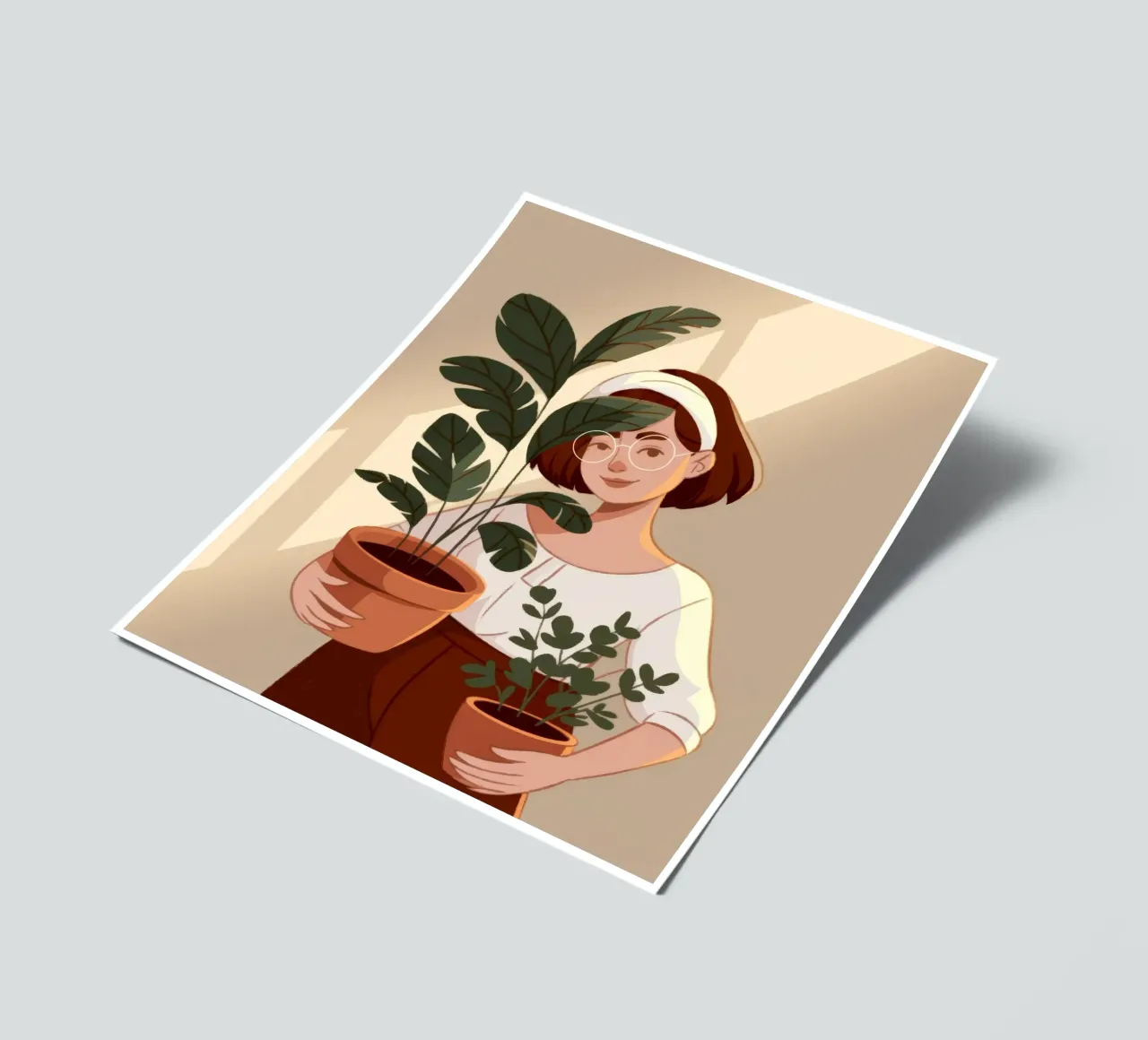 Botanical Serenity Harmony sticker sheet by Nebula Verse