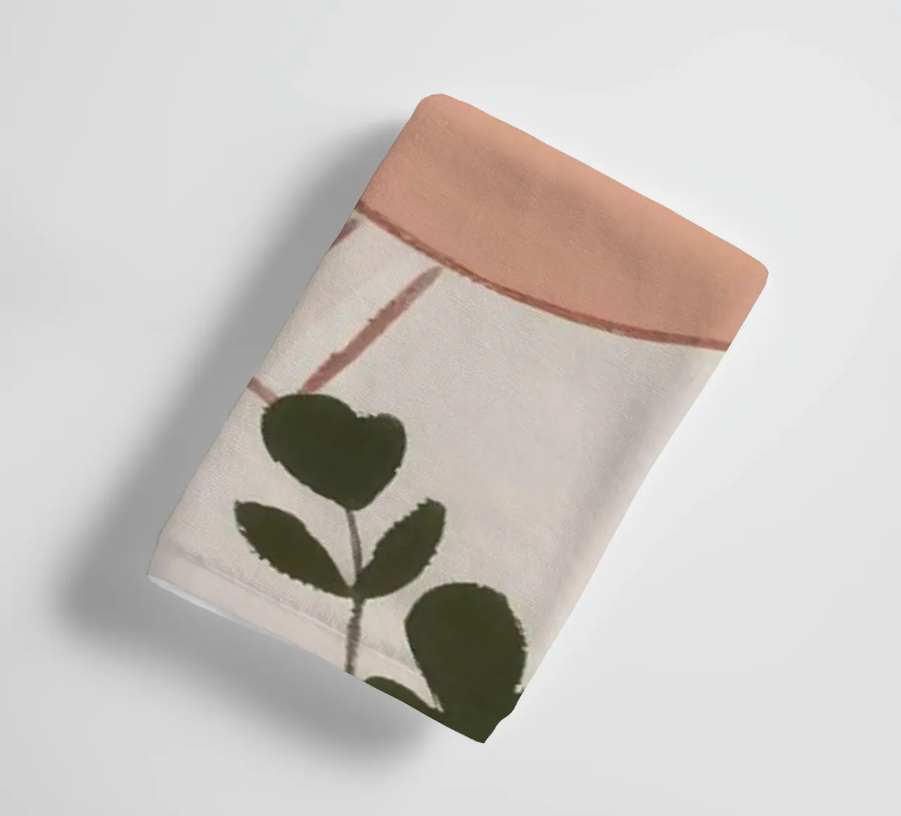 Botanical Serenity Harmony towel by Nebula Verse