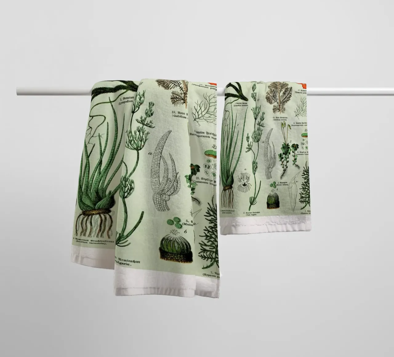 Auf Dem Grünen Zweig asciugamano da bagno da Flora & Fauna
