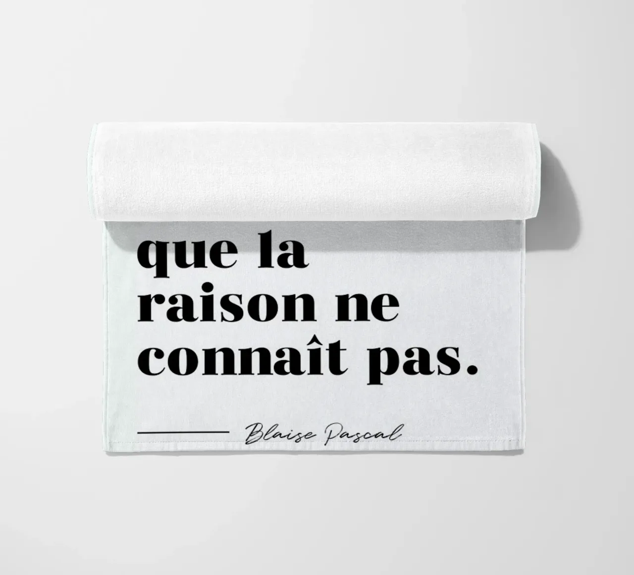 Le cœur a ses raisons telo mare da typed