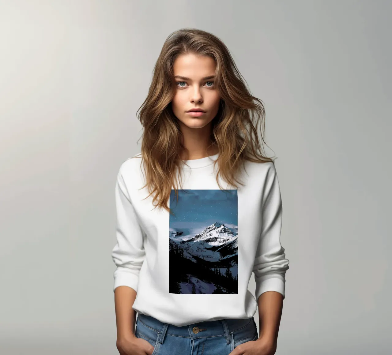 Starlit Snows @Brayden sweatshirt by EyeEm Mobile GmbH