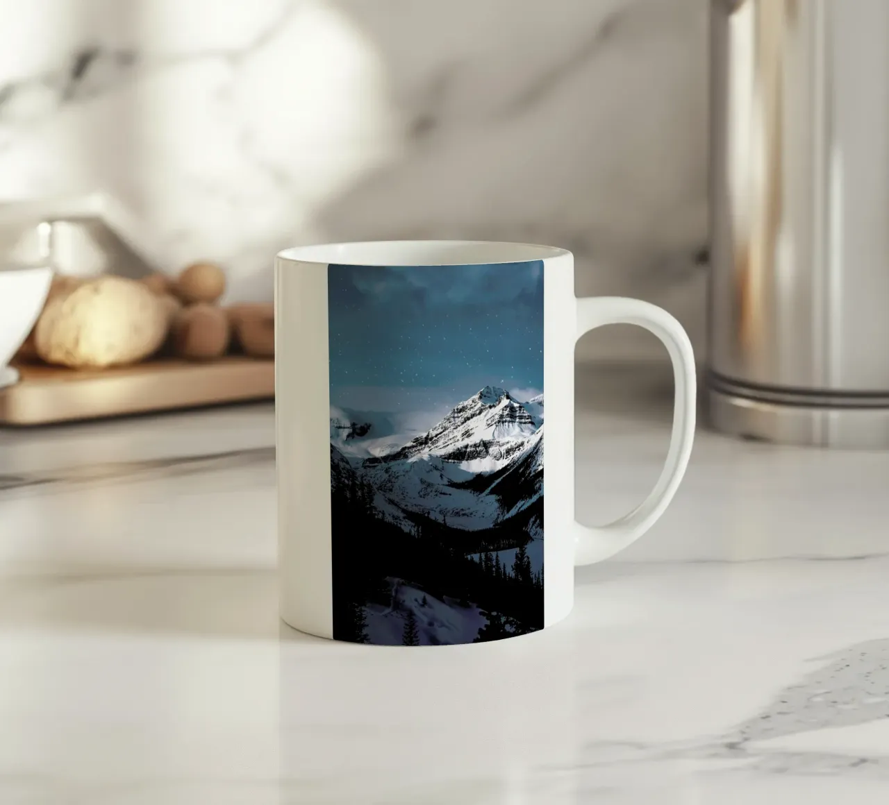Starlit Snows @Brayden tazza in ceramica da EyeEm Mobile GmbH