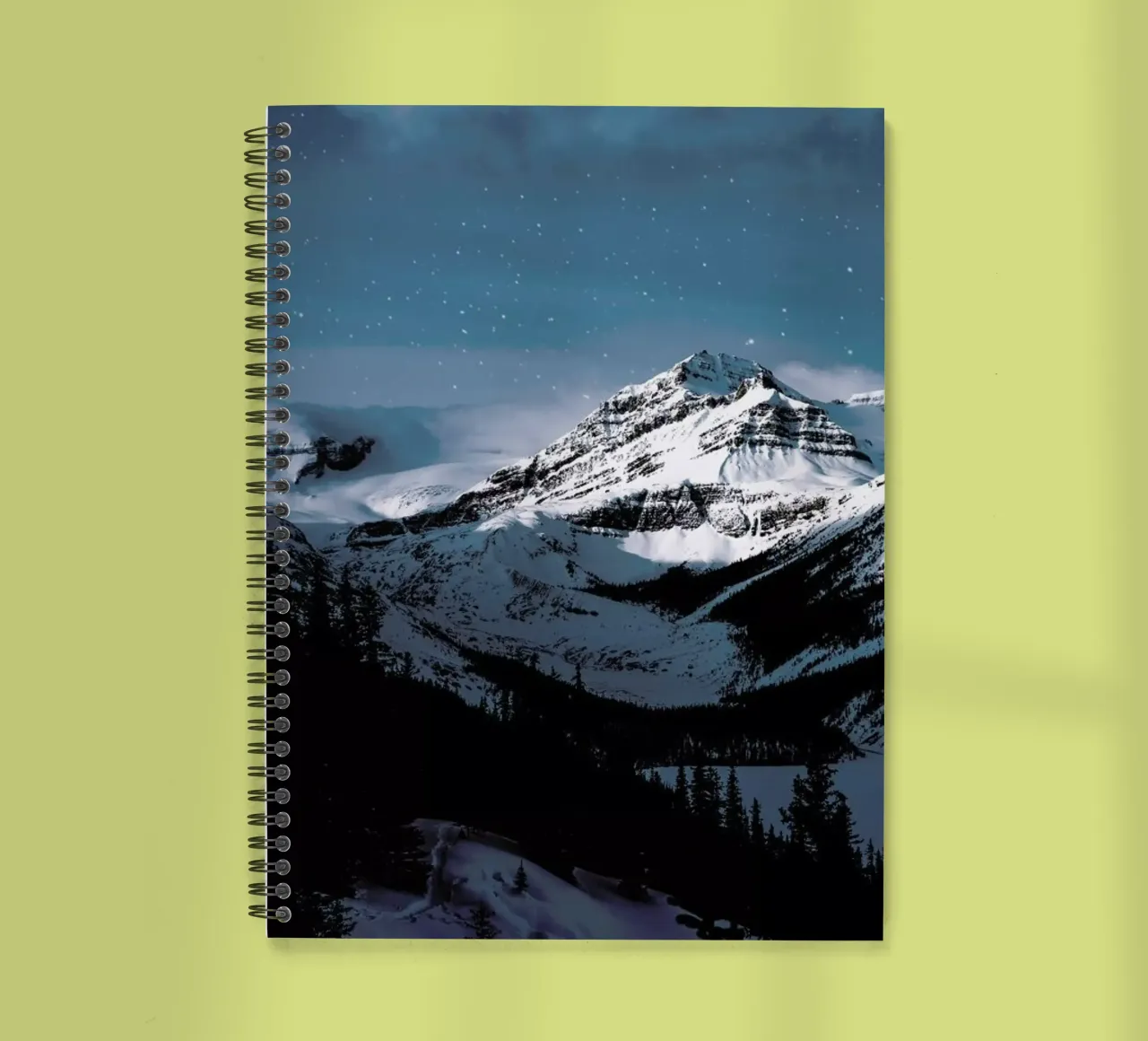 Starlit Snows @Brayden spiral notebook by EyeEm Mobile GmbH