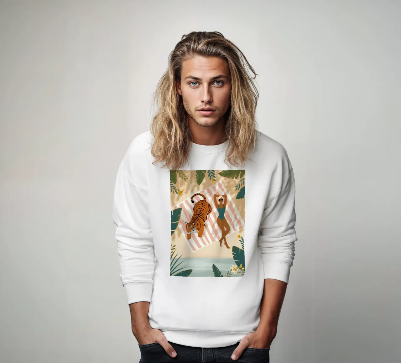 Fuga di relax esotico felpa da Nebula Verse