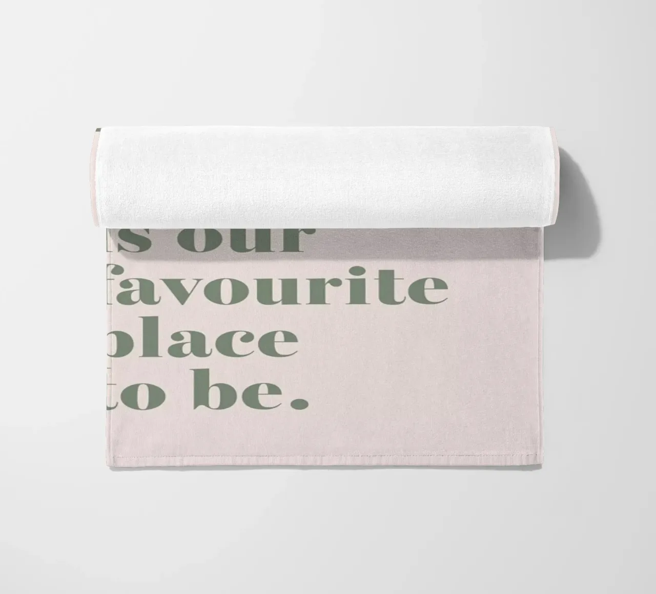 Together Is Our Place strandhanddoek van Ayleen
