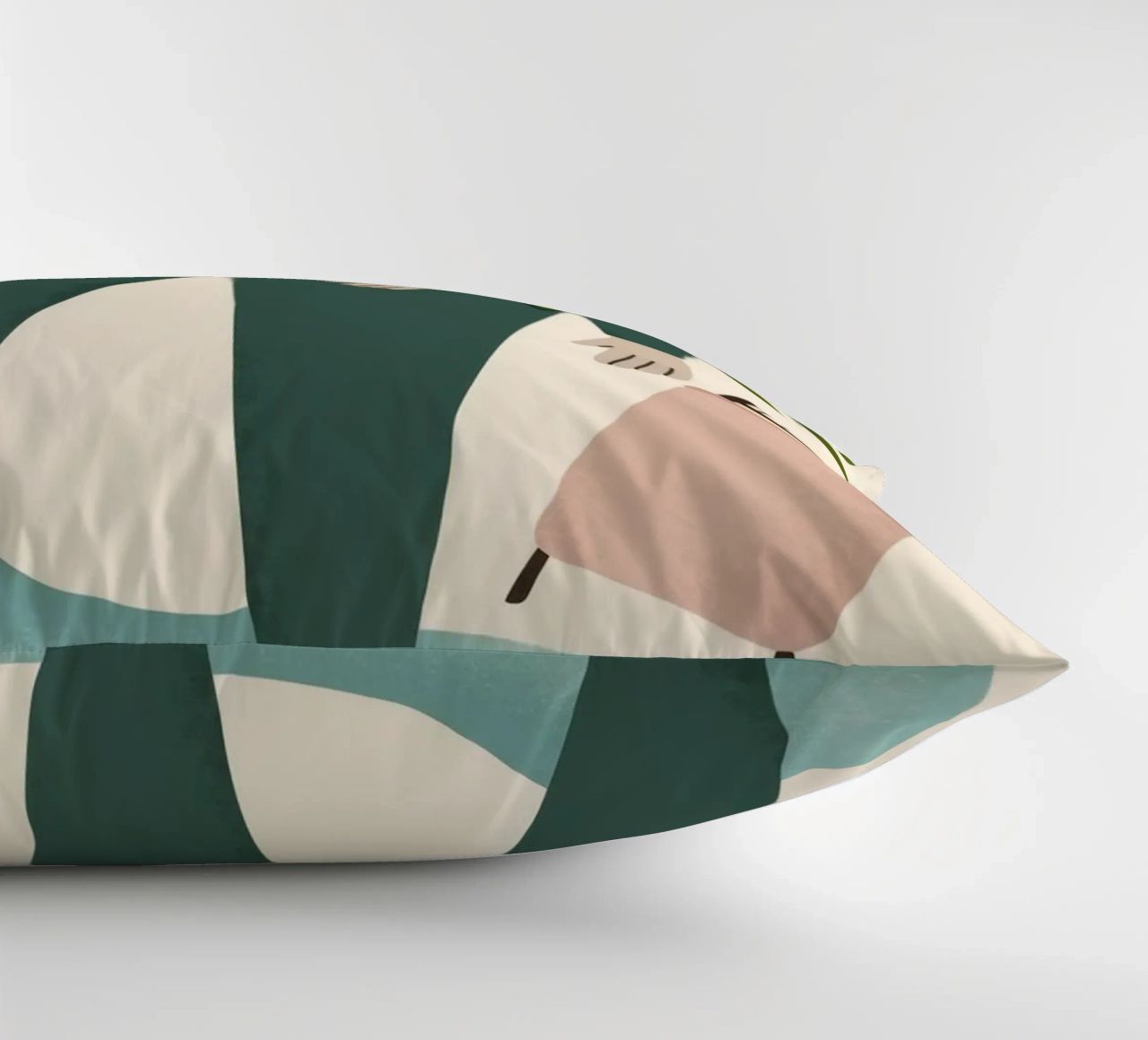 Tranquillité verte coussin de Nebula Verse