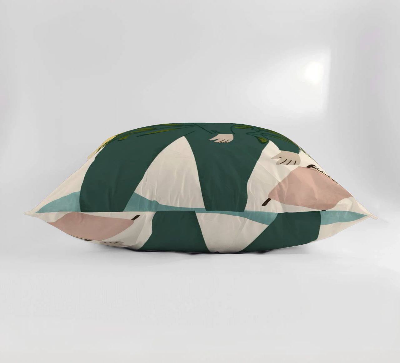 Tranquillité verte coussin de Nebula Verse