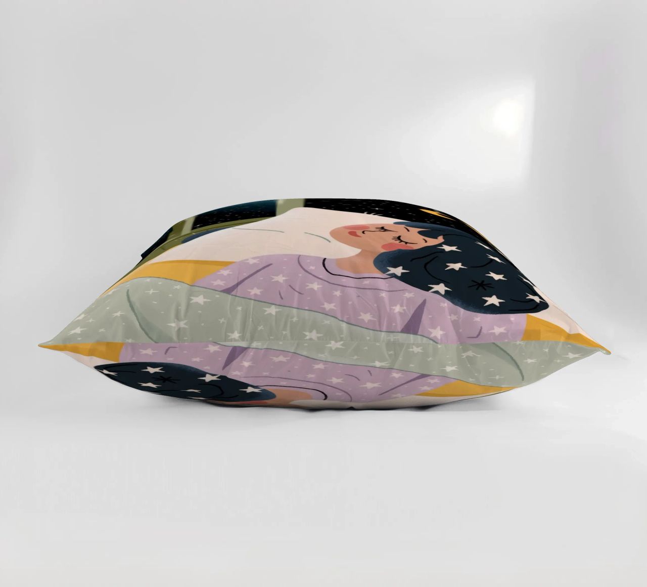 Nuit étoilée Paix coussin de Nebula Verse