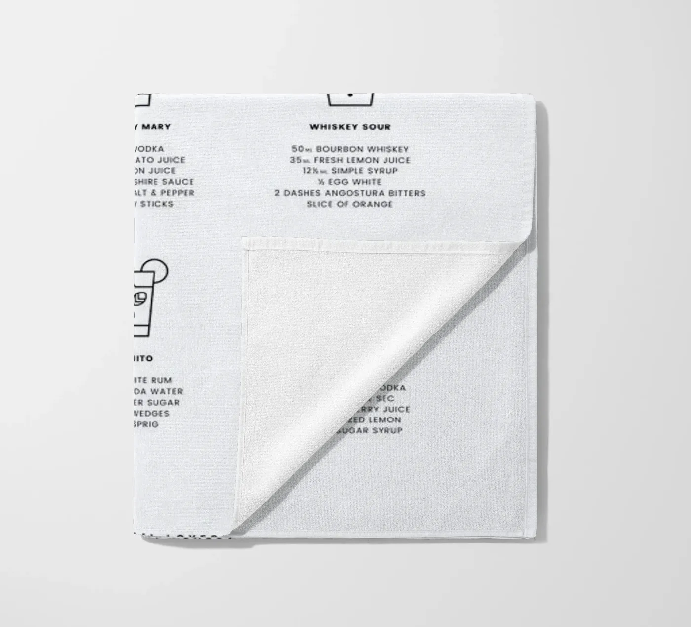 Cocktail chart telo mare da daylight design studio