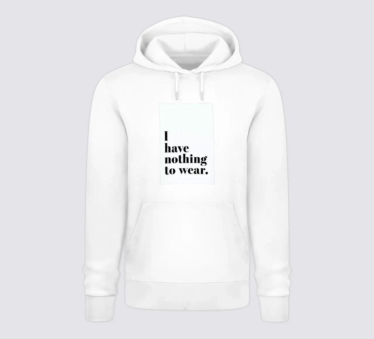 I Have Nothing To Wear felpa con cappuccio da Ayleen