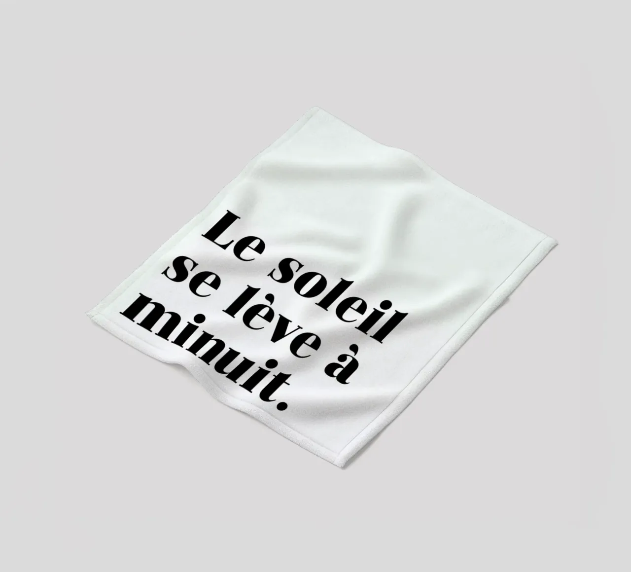 Le soleil se lève à minuit coperta in pile da typed