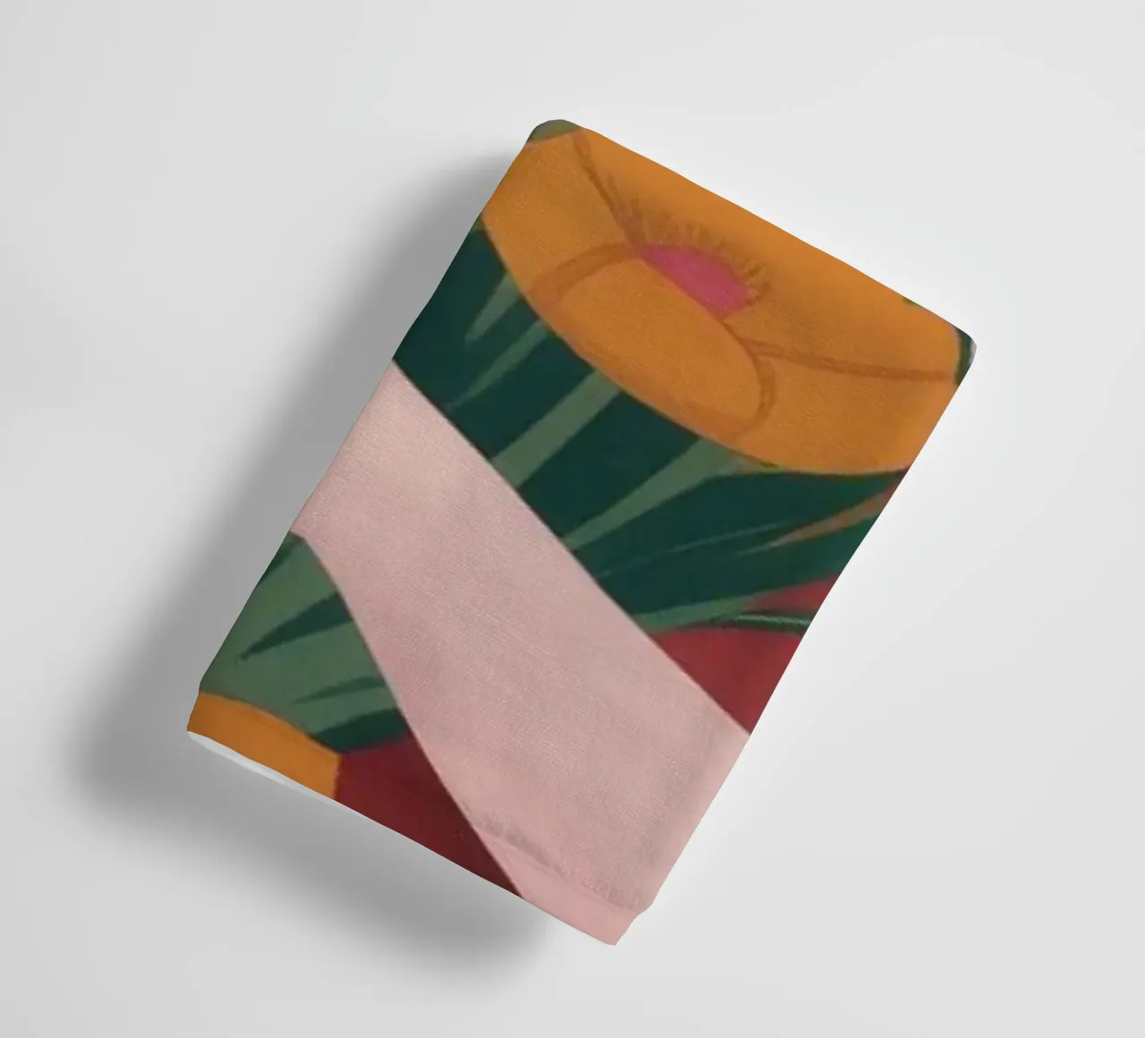 Floral Embrace Serenity towel by Nebula Verse