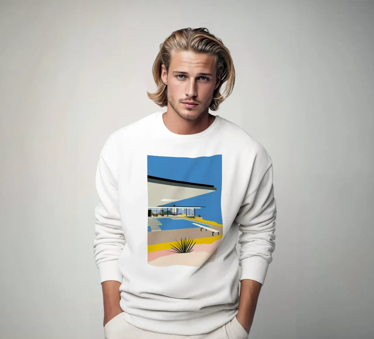 La Stahl House sweatshirt van Rosi Feist