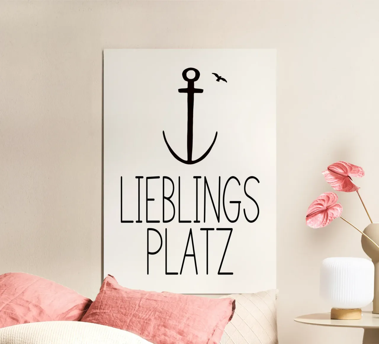 Lieblingsplatz maritim poster da BAINAI QUOTES