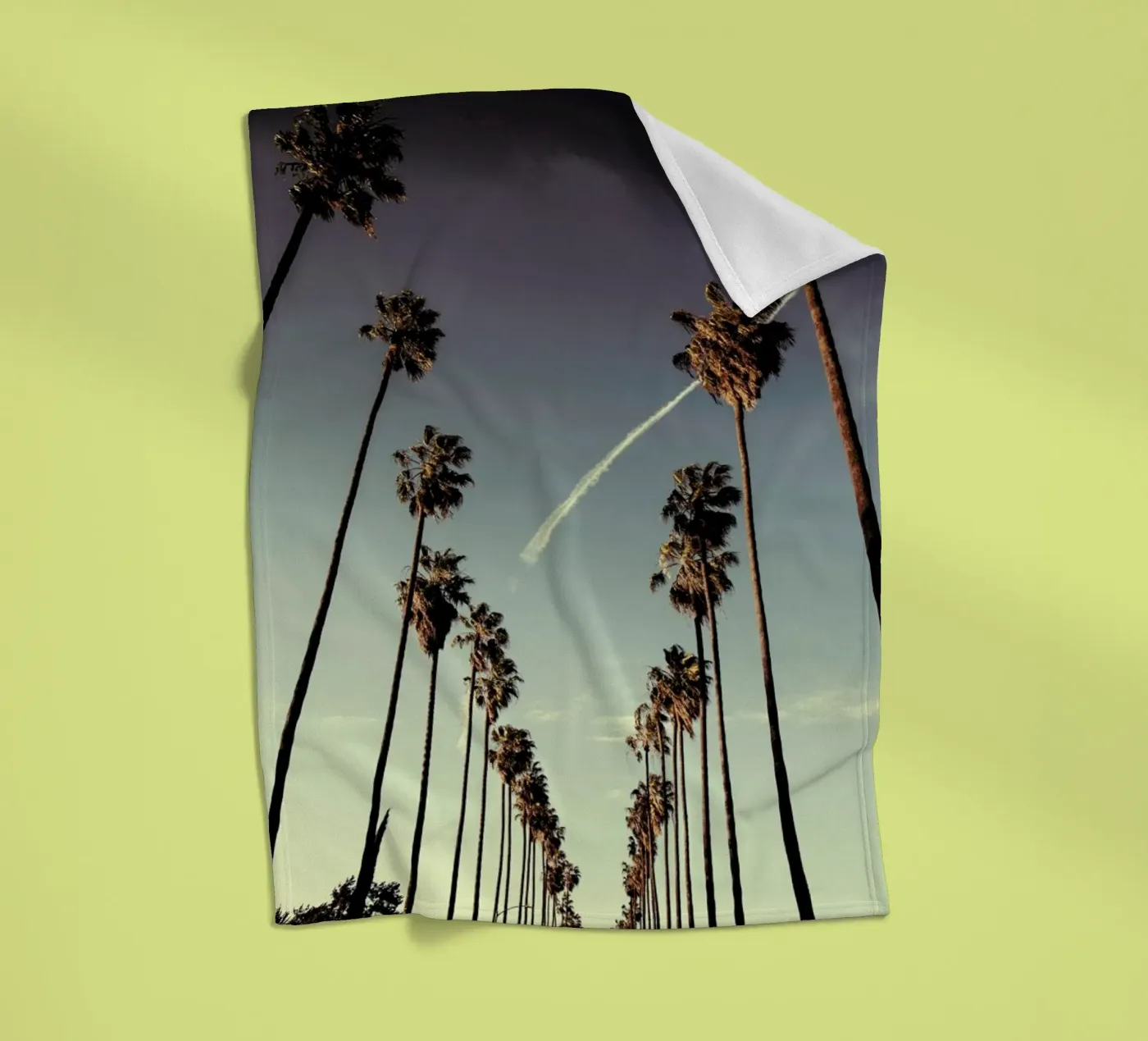 On Sunset Fleecedecke von METROPOLIS