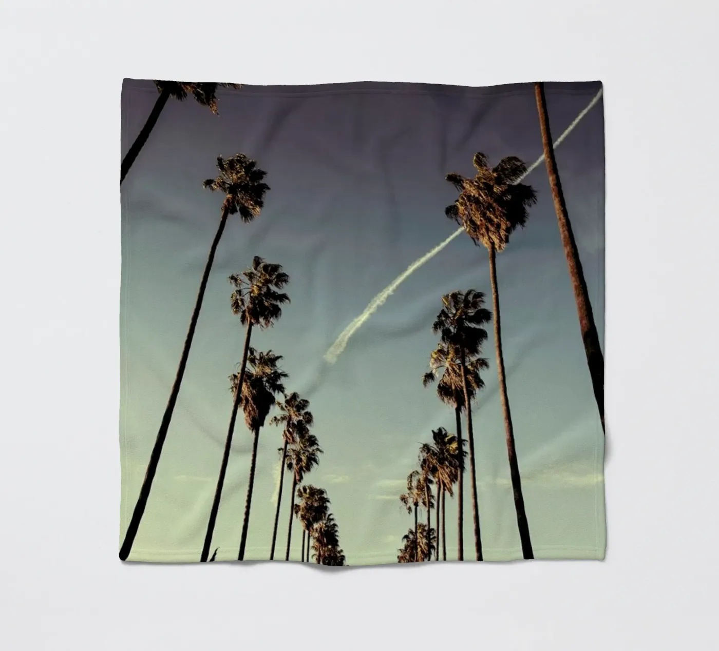 On Sunset Fleecedecke von METROPOLIS