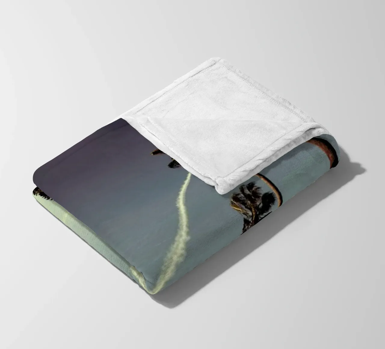 On Sunset fleece blanket by METROPOLIS