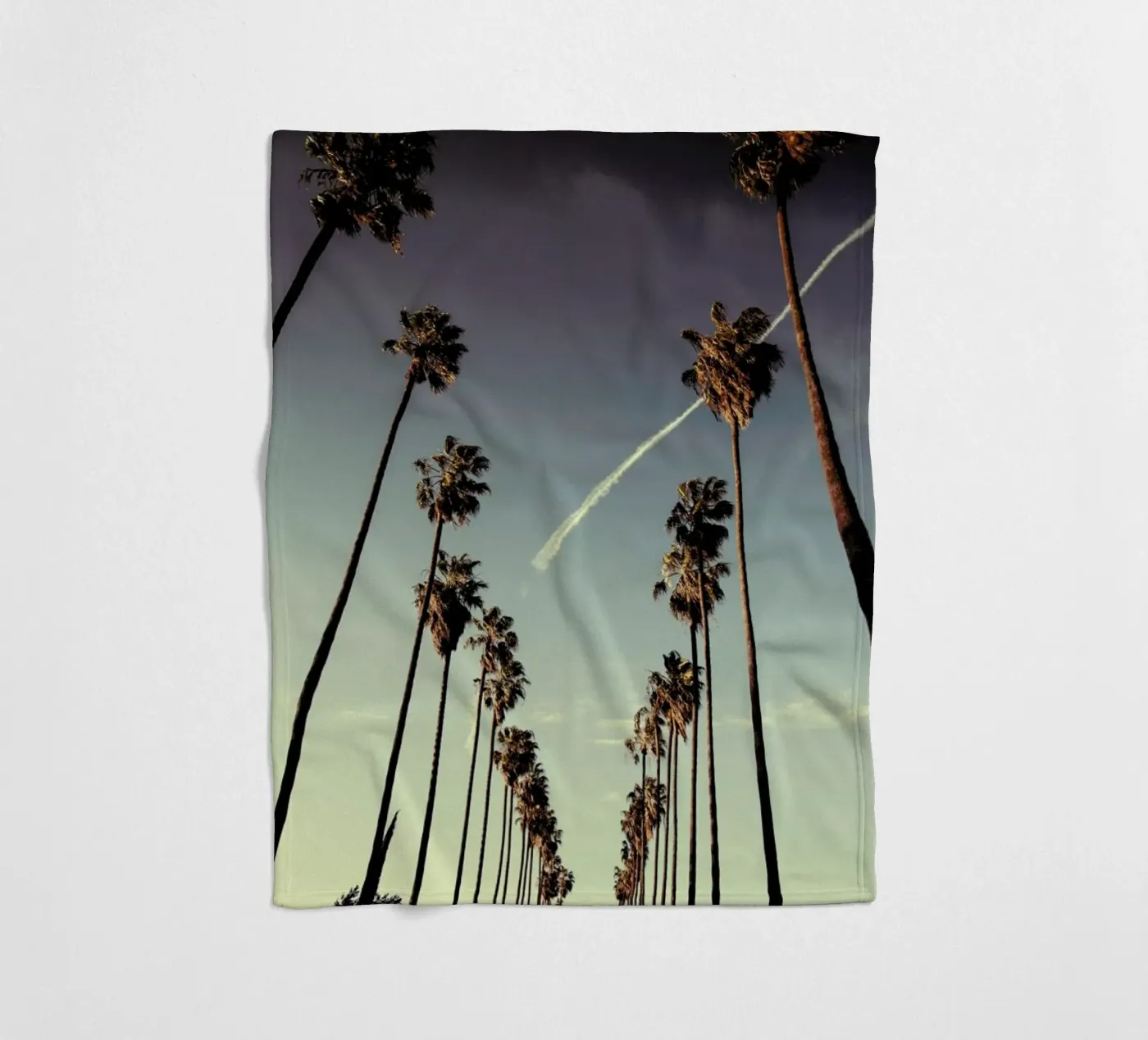 On Sunset Fleecedecke von METROPOLIS