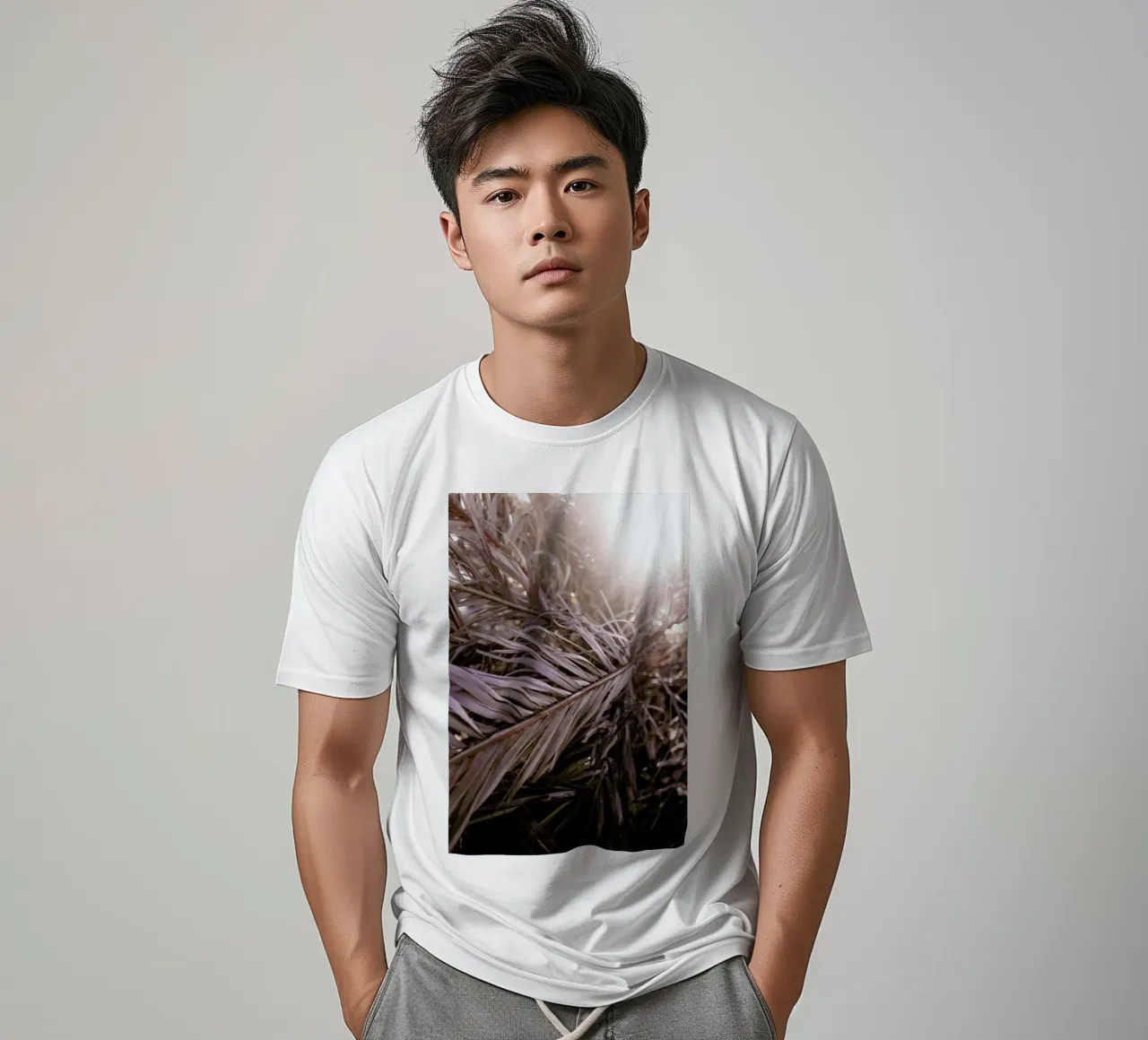 Bleached Palms t-shirt da Chris Abatzis