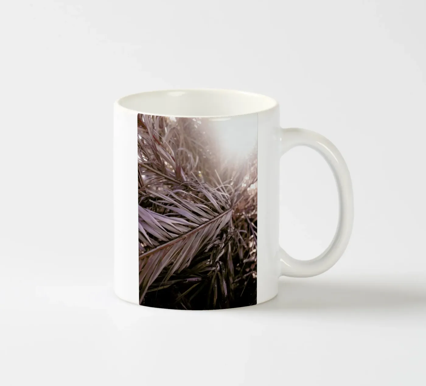 Bleached Palms ceramic mug by Chris Abatzis