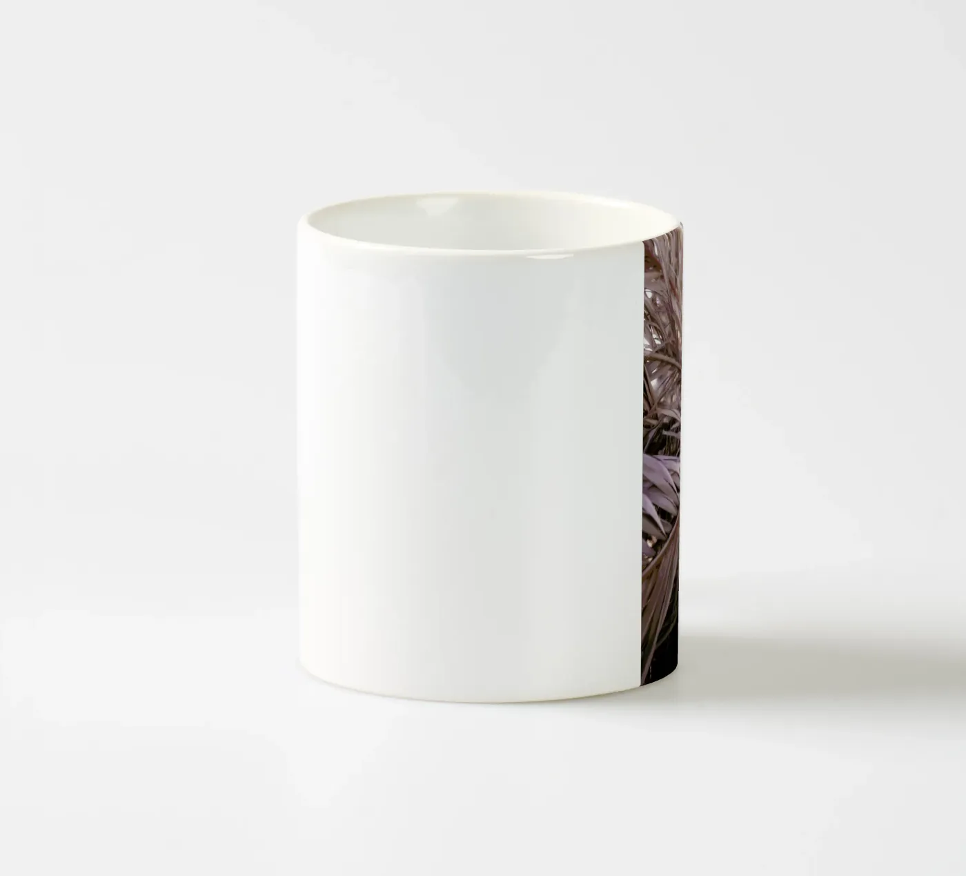 Bleached Palms ceramic mug by Chris Abatzis