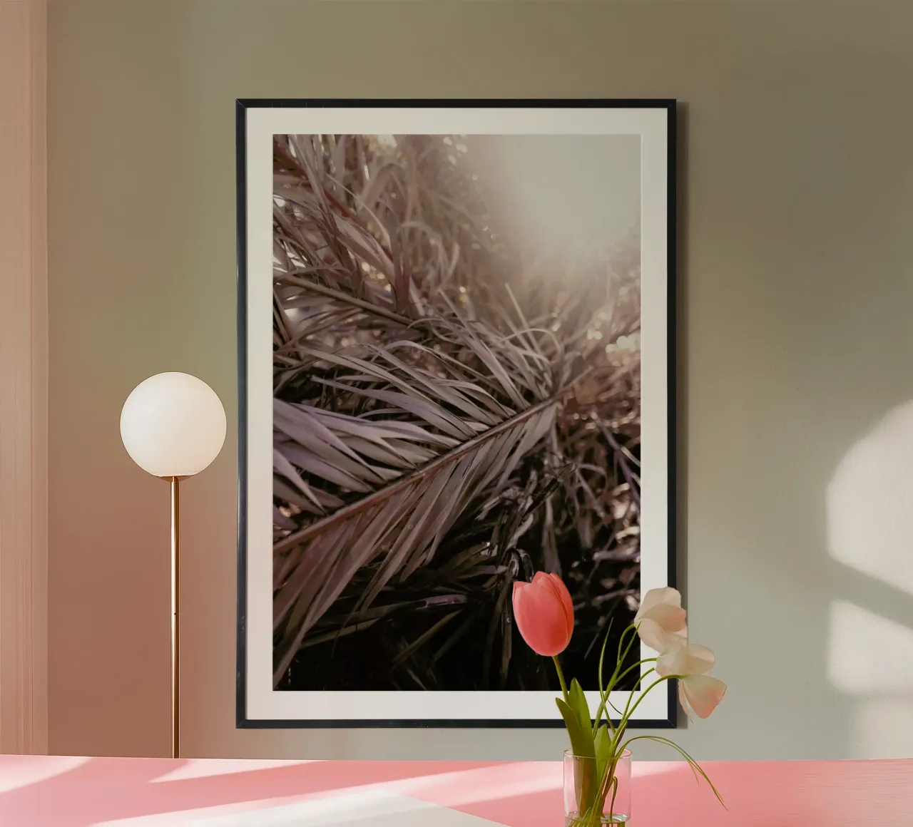 Bleached Palms carta hahnemühle da Chris Abatzis