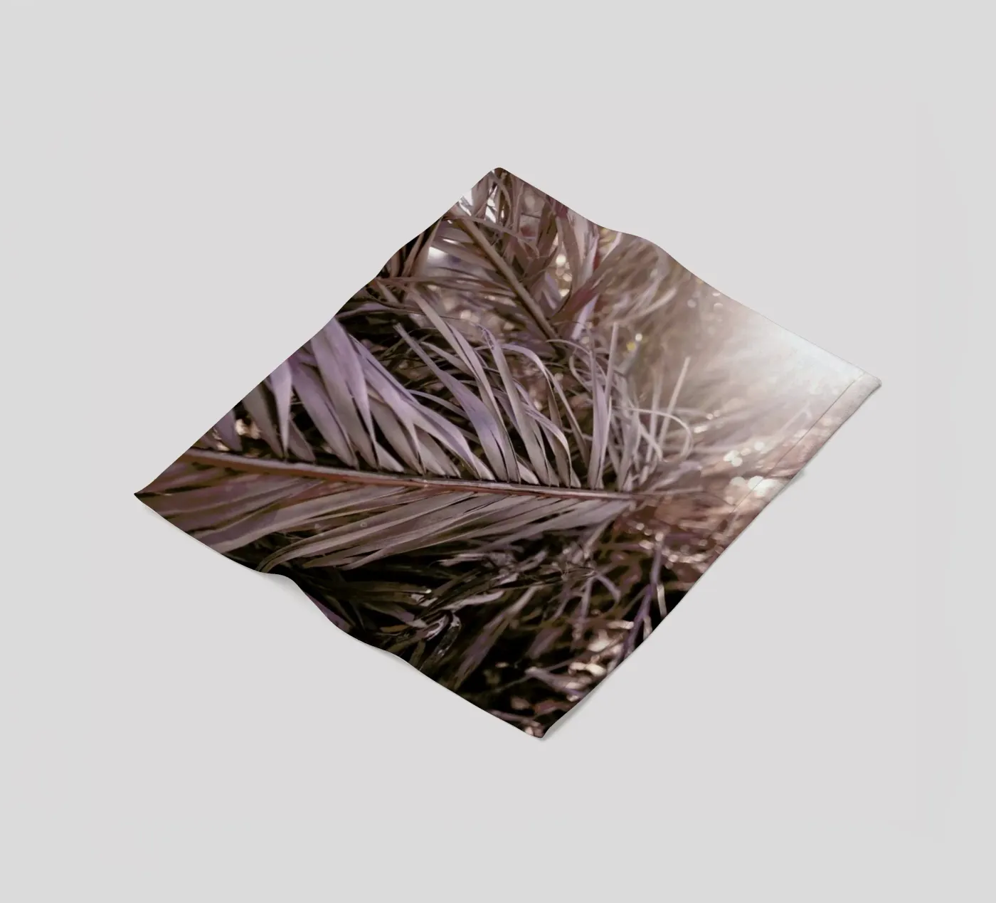 Bleached Palms Fleecedecke von Chris Abatzis