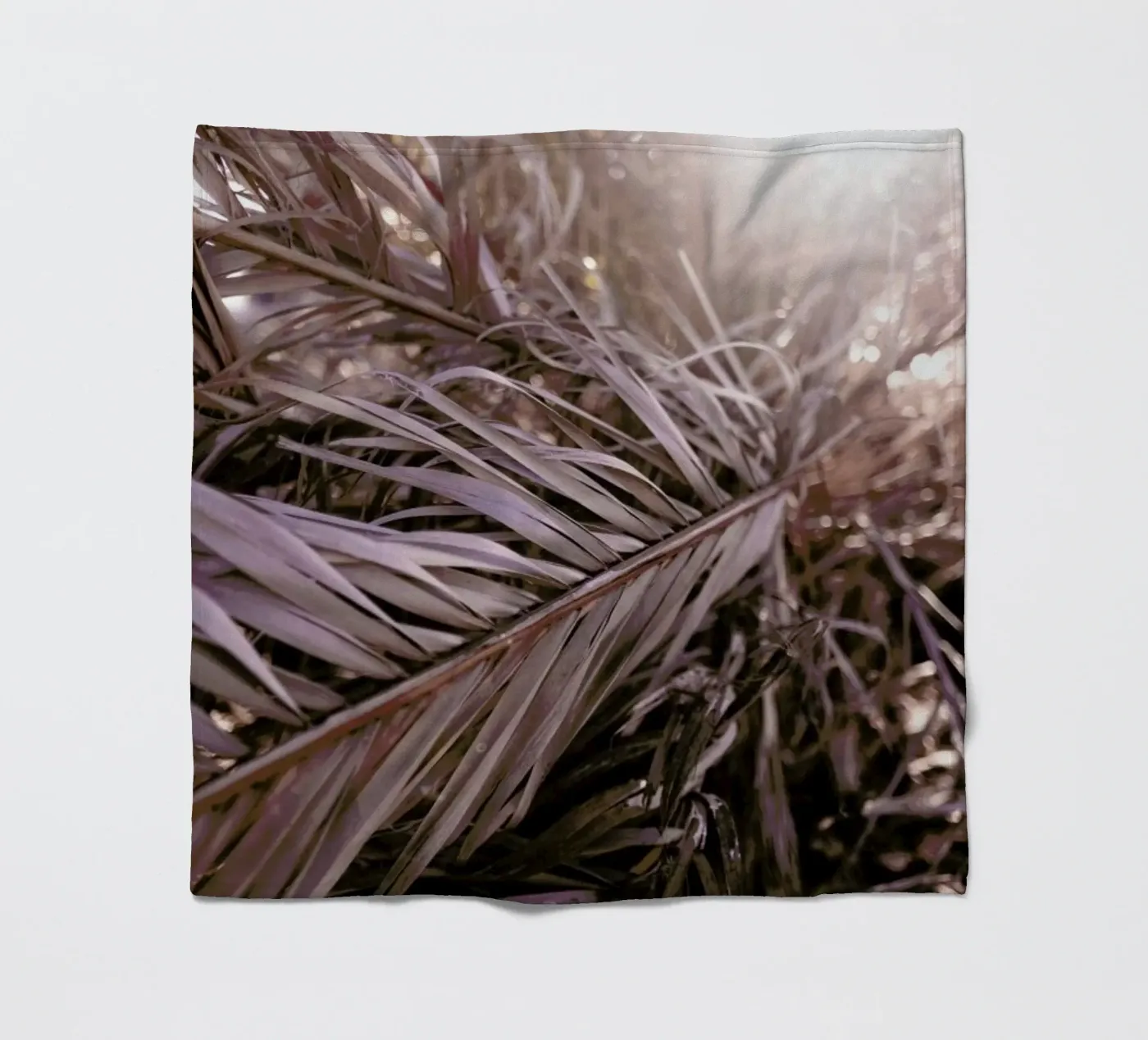 Bleached Palms Fleecedecke von Chris Abatzis