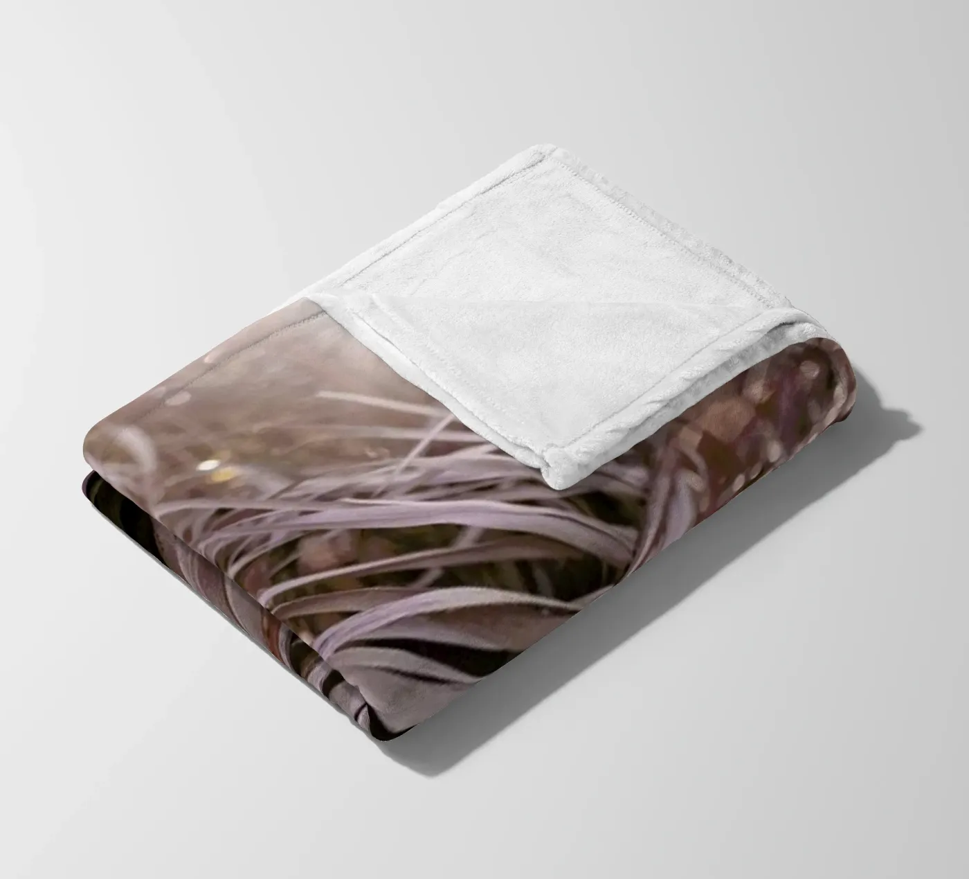 Bleached Palms Fleecedecke von Chris Abatzis