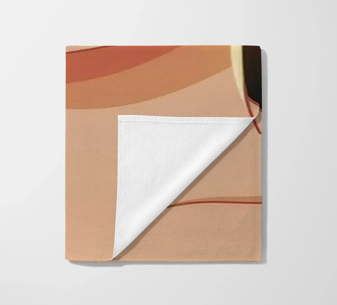 Blossoming Visionary Muse beach towel by Nebula Verse