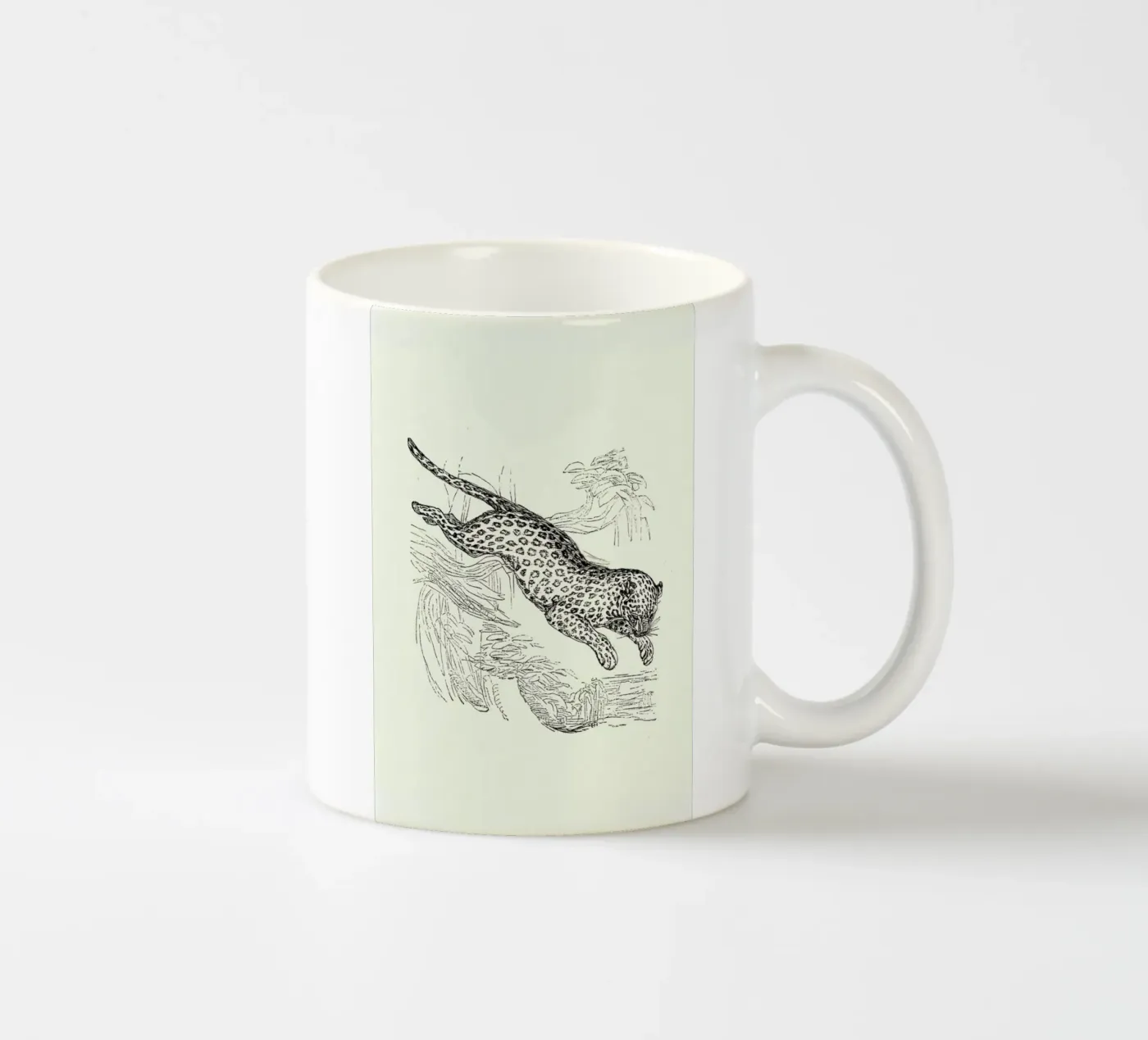 Leopard Keramik Tasse von Flora & Fauna