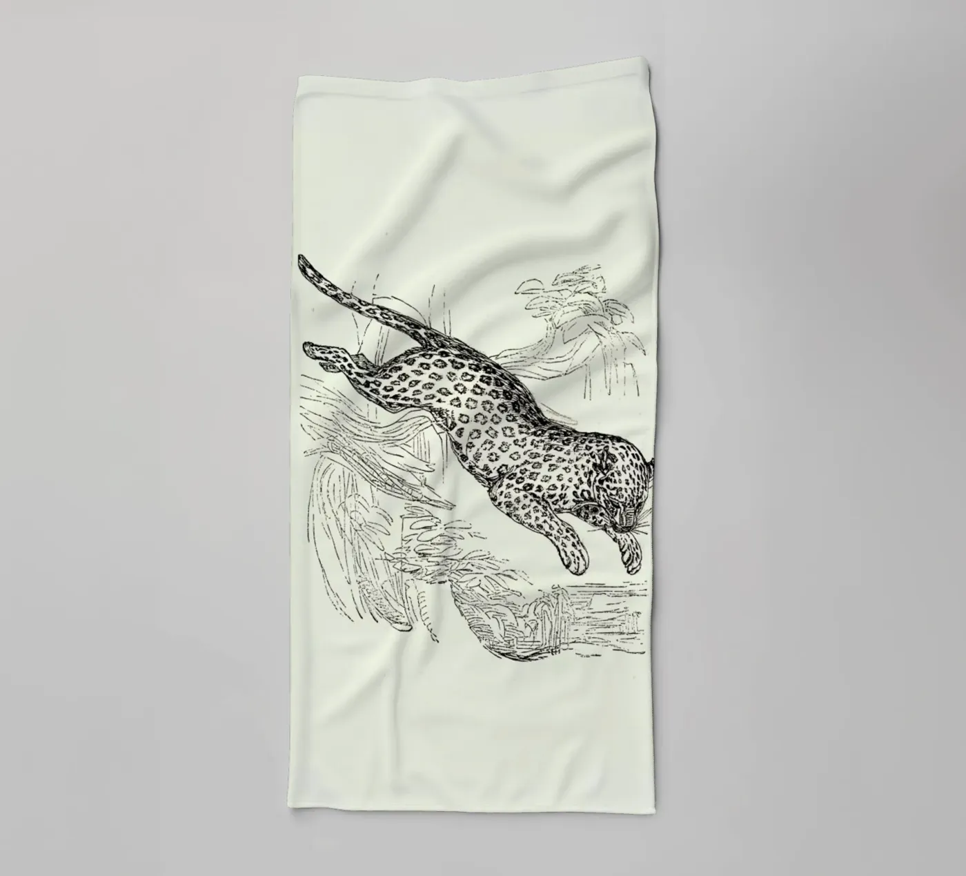 Leopard serviette de bain de Flora & Fauna