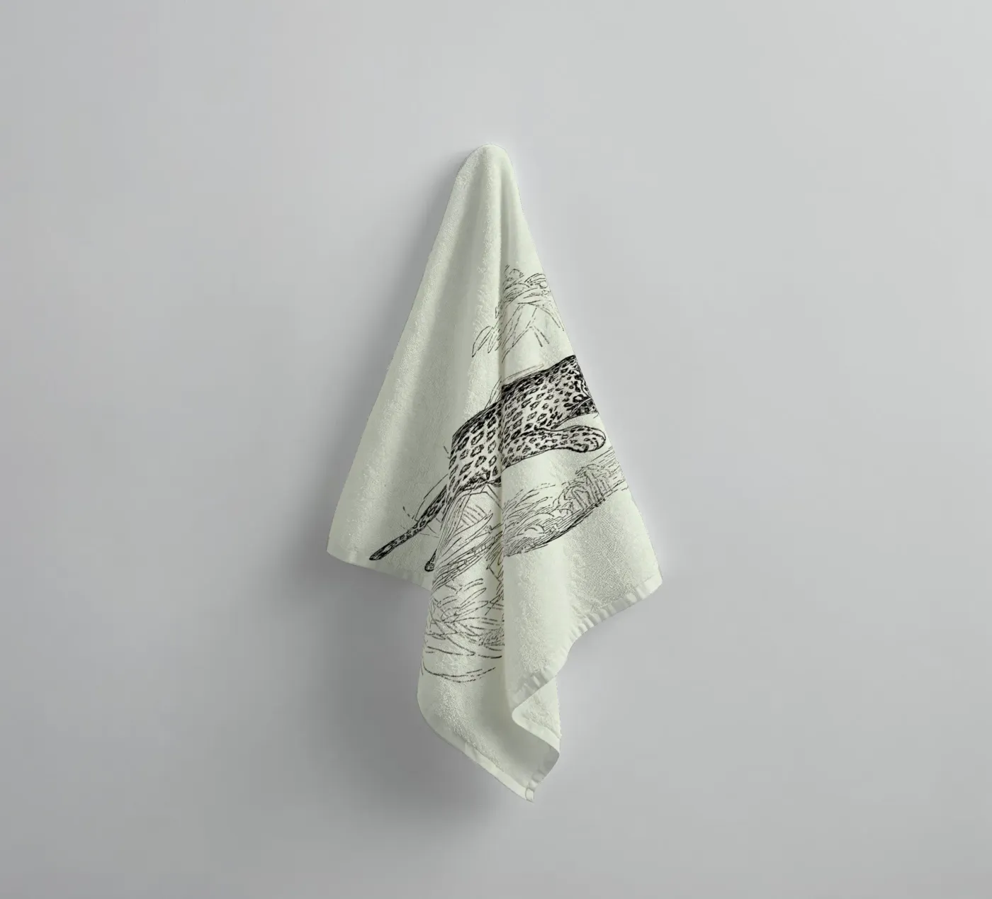 Leopard serviette de bain de Flora & Fauna